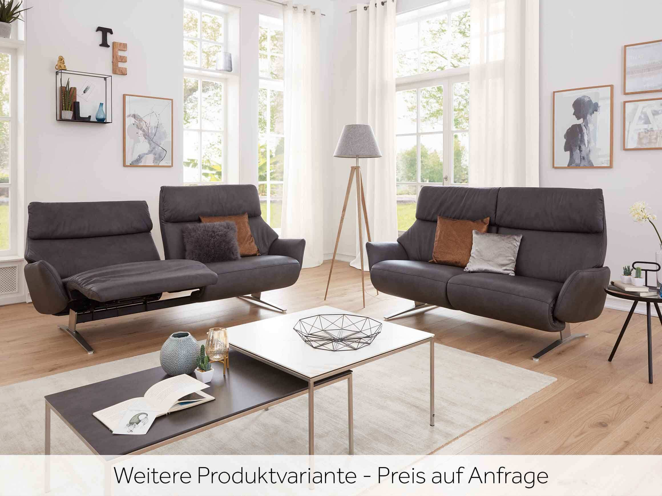 Sofa Henrietta B: 180 cm Himolla / Farbe: Braun