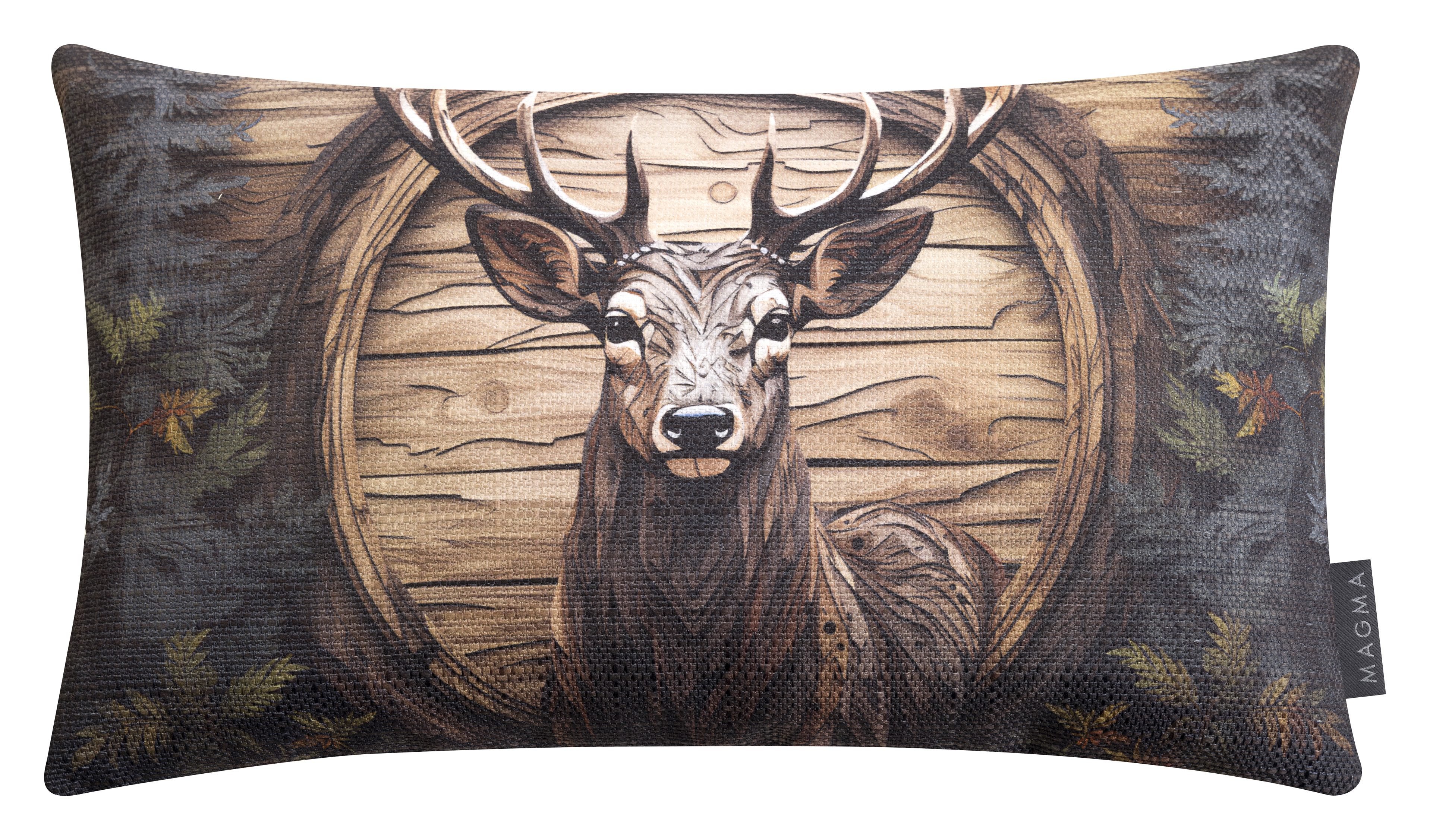Kissenhülle Foresta, Hirsch 50x30 cm Magma