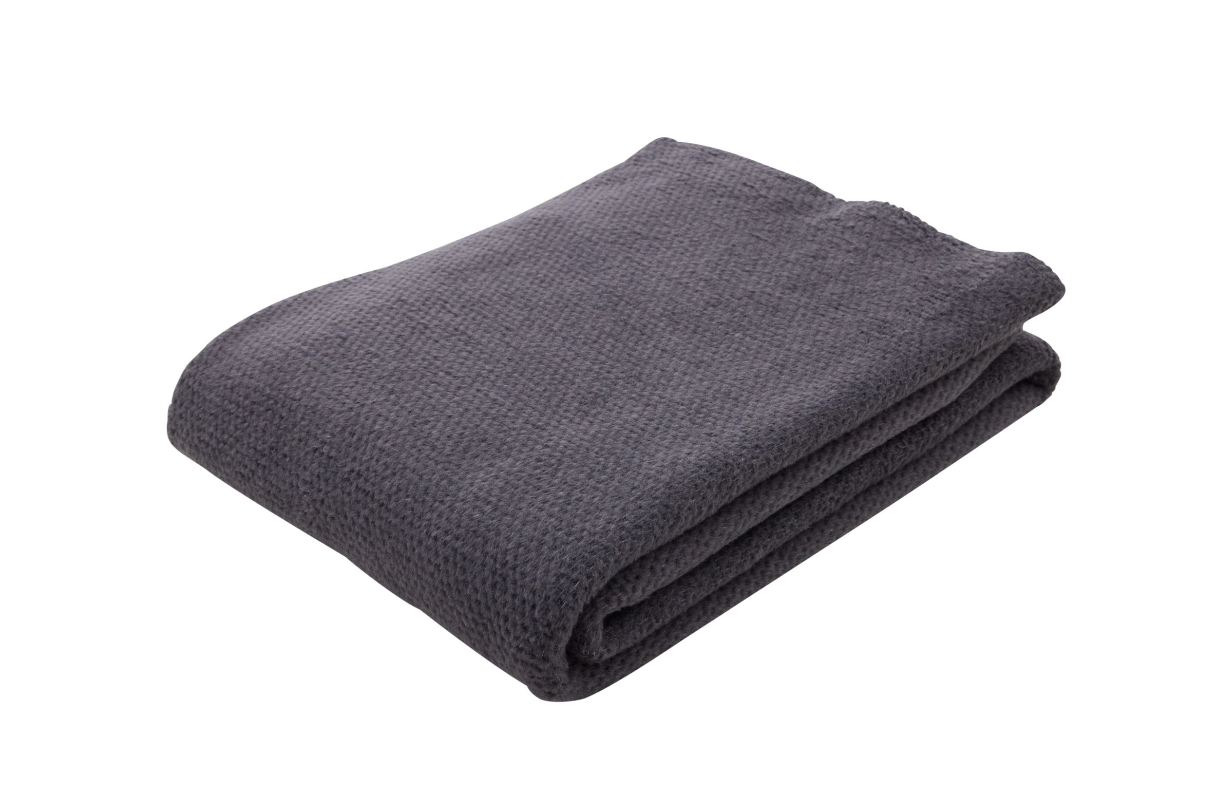 Wohndecke No.9412 150 x 200 cm Anthracite - Set a 2 Stk Karabel"