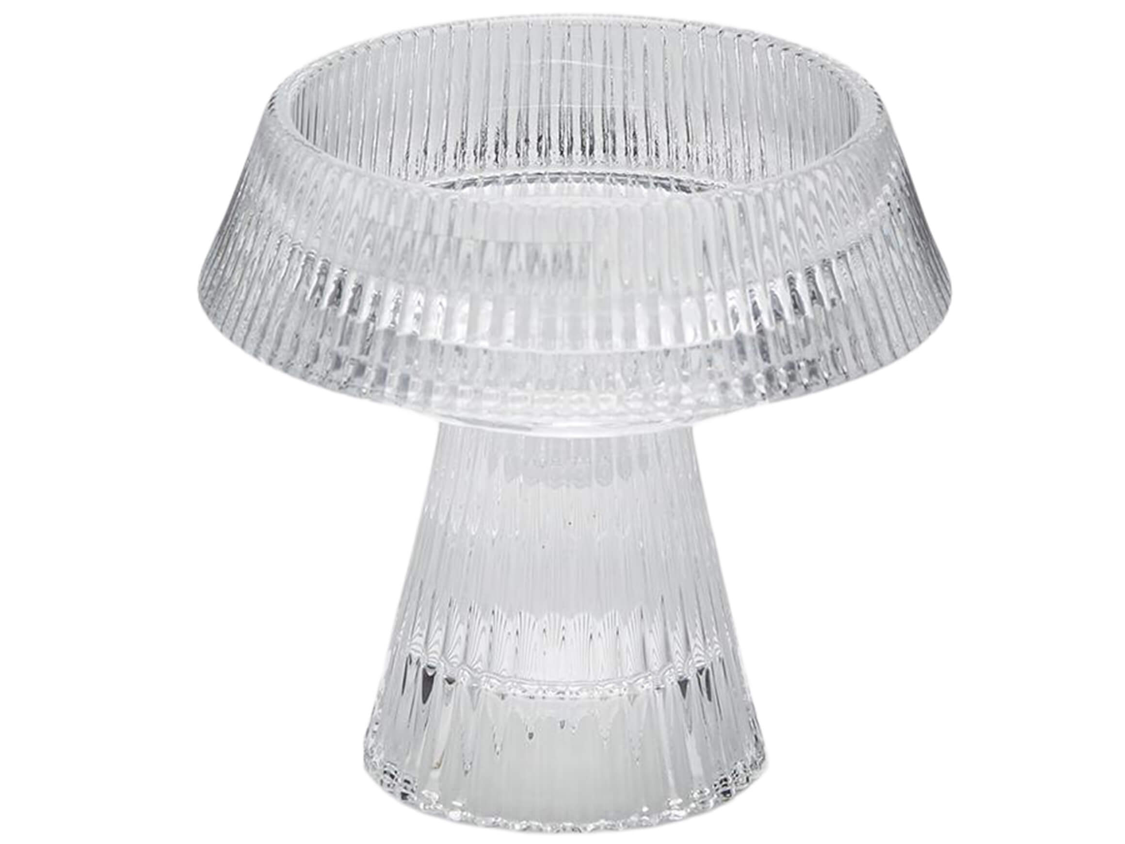 Edg Kerzenständer Klarglas  H: 10 cm  | Schubiger Möbel