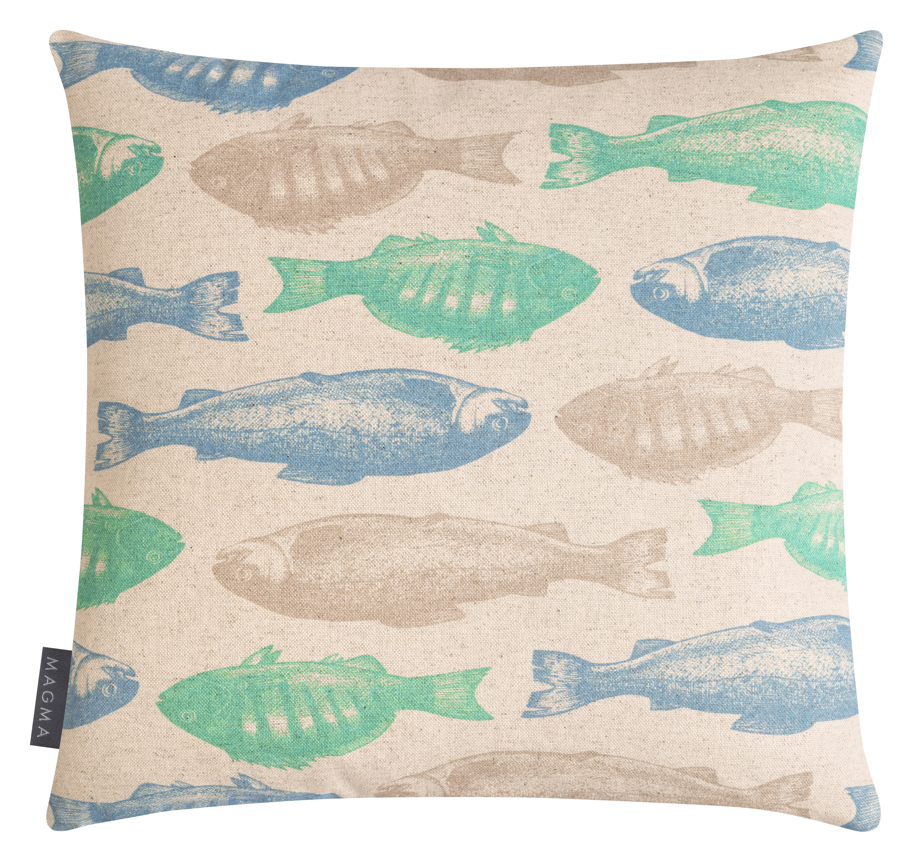 Kissenhülle Wellenzeit Fische Magma