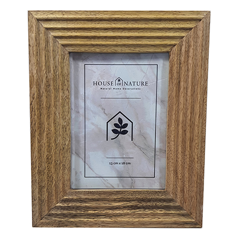 Fotorahmen Palotina, Natur H: 18 cm Decofinder / Farbe: