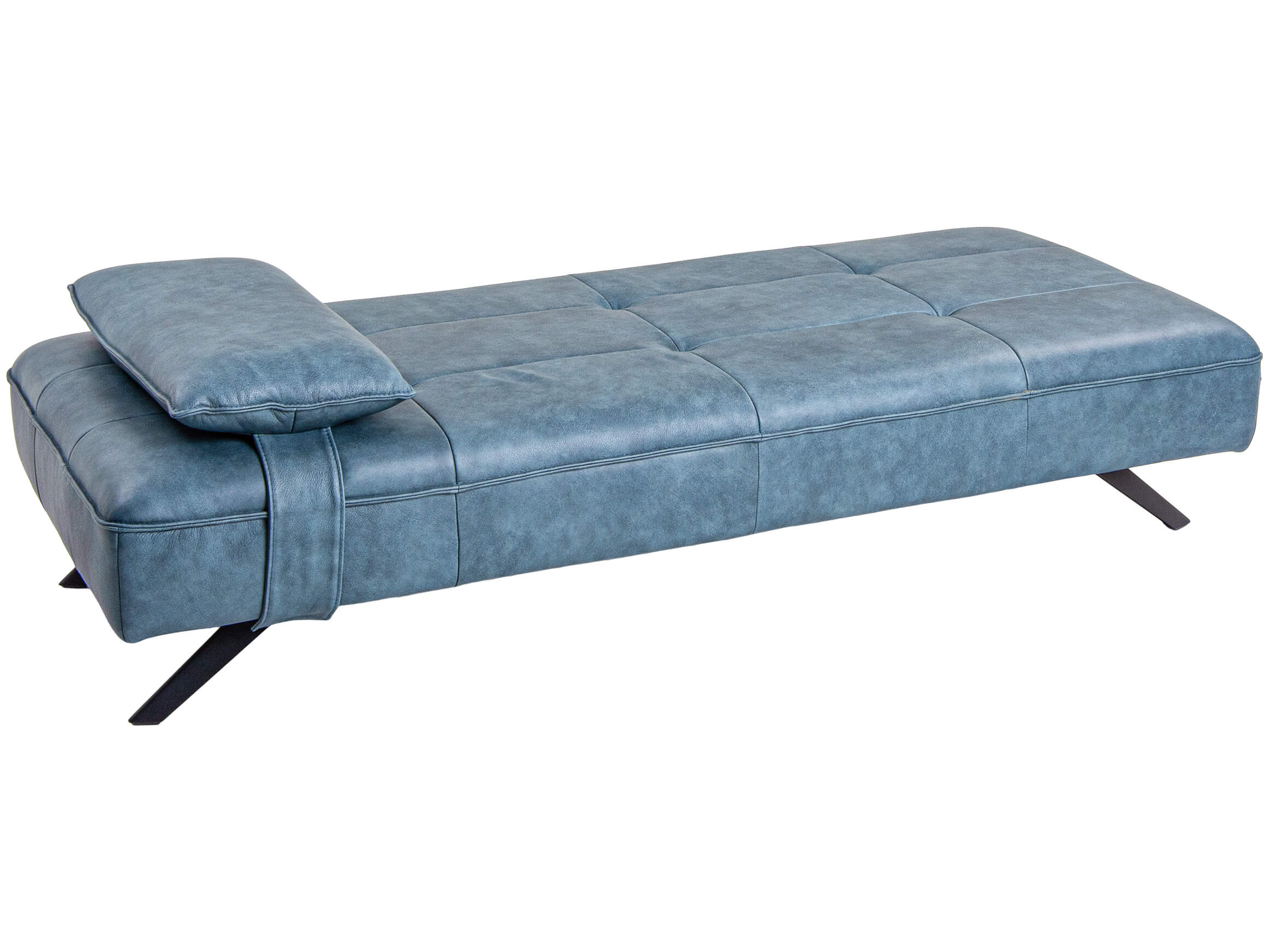 Liegesofa 8113 Himolla / Farbe: Türkis / Bezugsmaterial: Leder