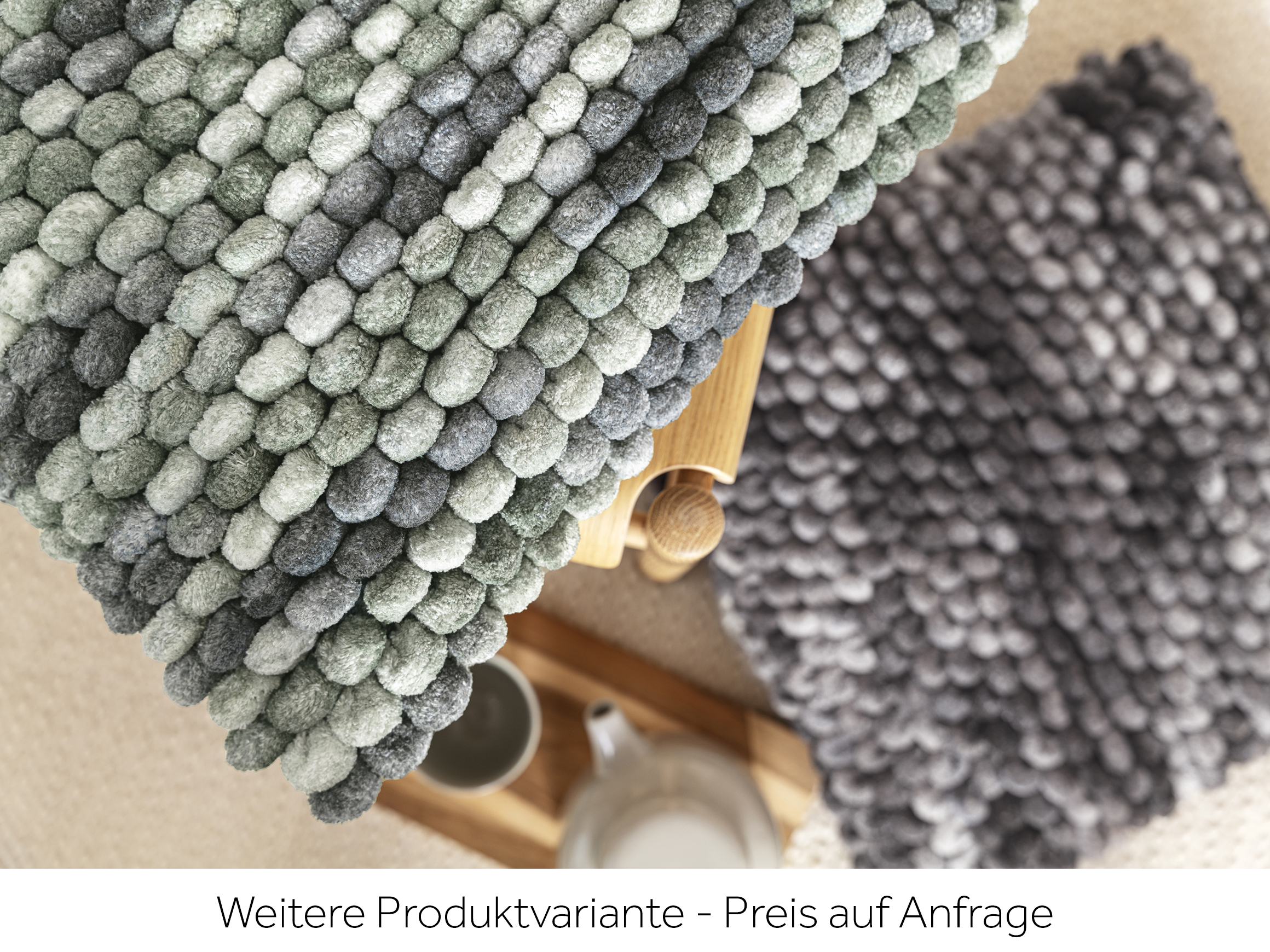 Kissenhülle Quito Mittelgrau 45x45 cm Magma