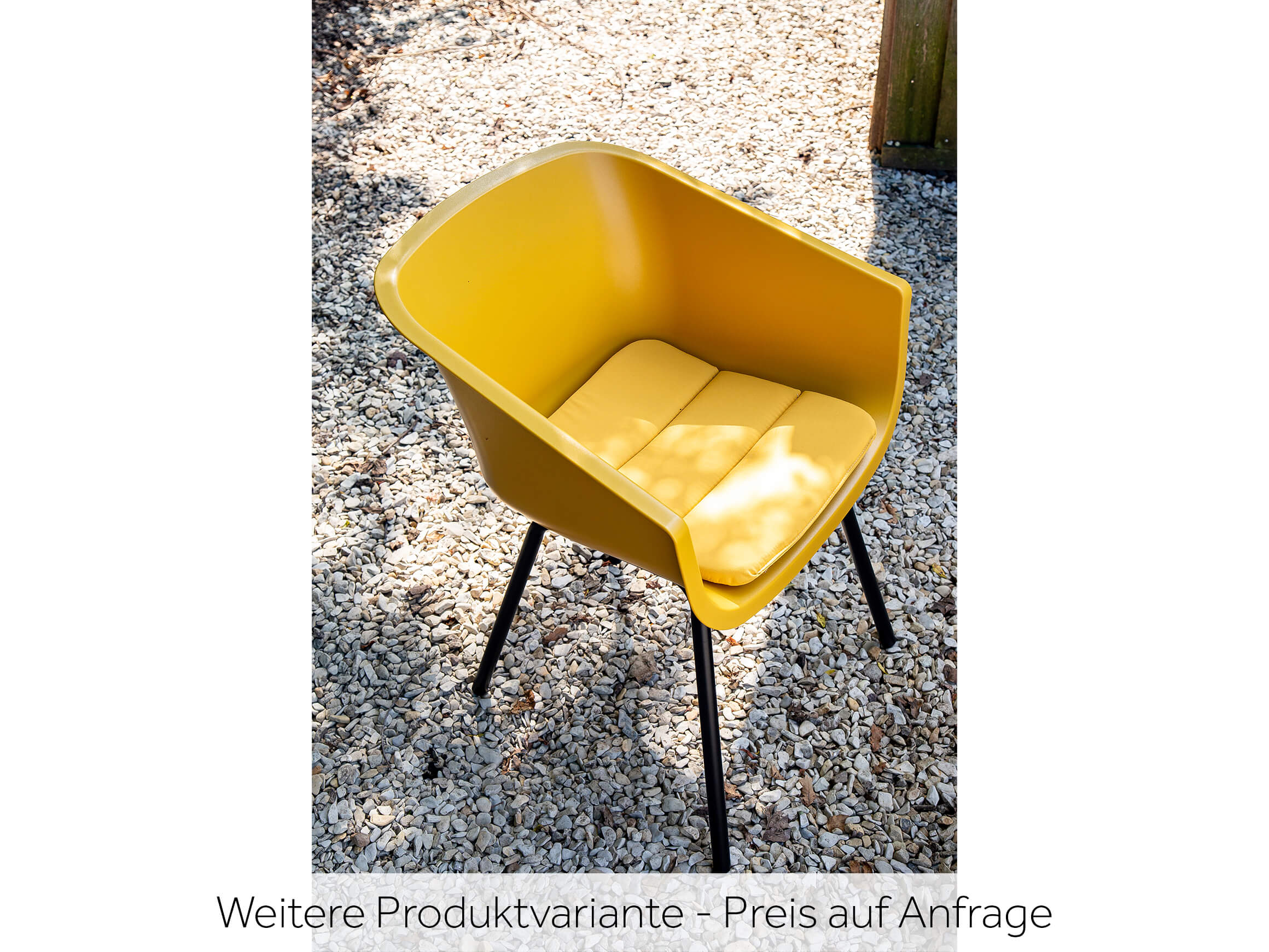 Kissen Texel Hartman Gartenmöbel / Farbe: Mustard