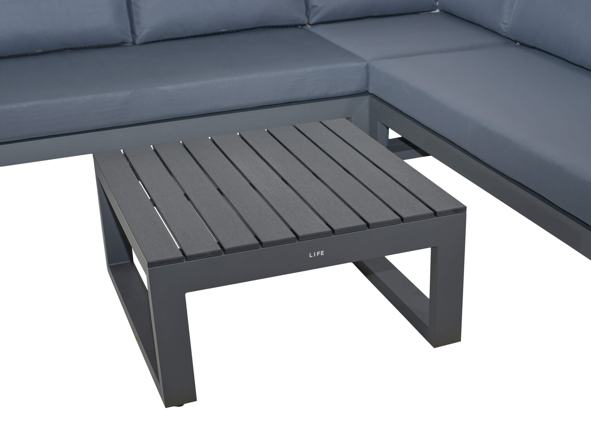 Gartenlounge Maui Offen Life / Farbe: Black Carbon