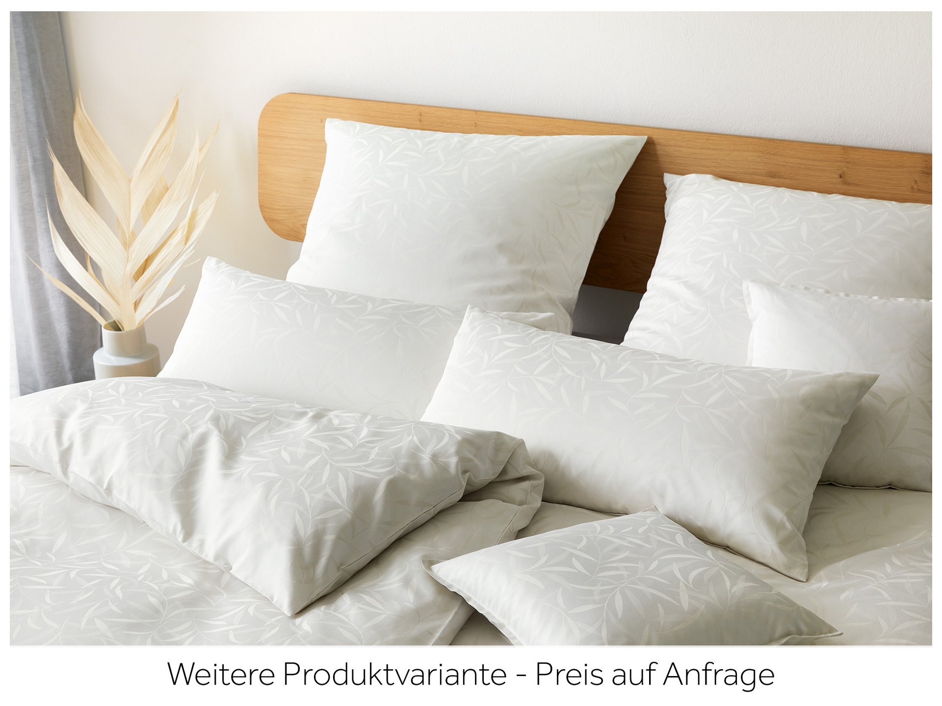 Bettwäsche Cotton Flower Weiss Elegante