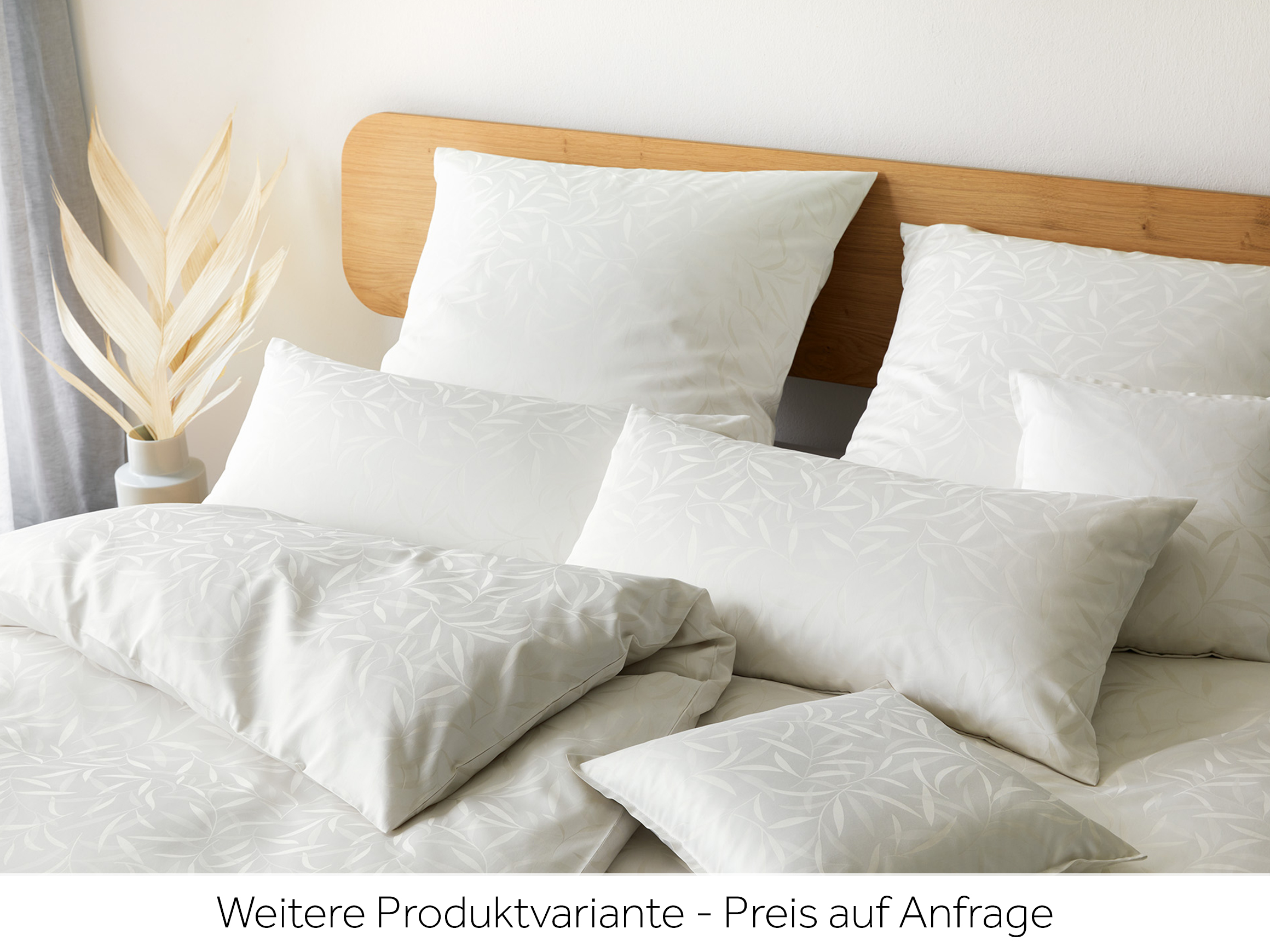 Bettwäsche Cotton Flower Weiss Elegante