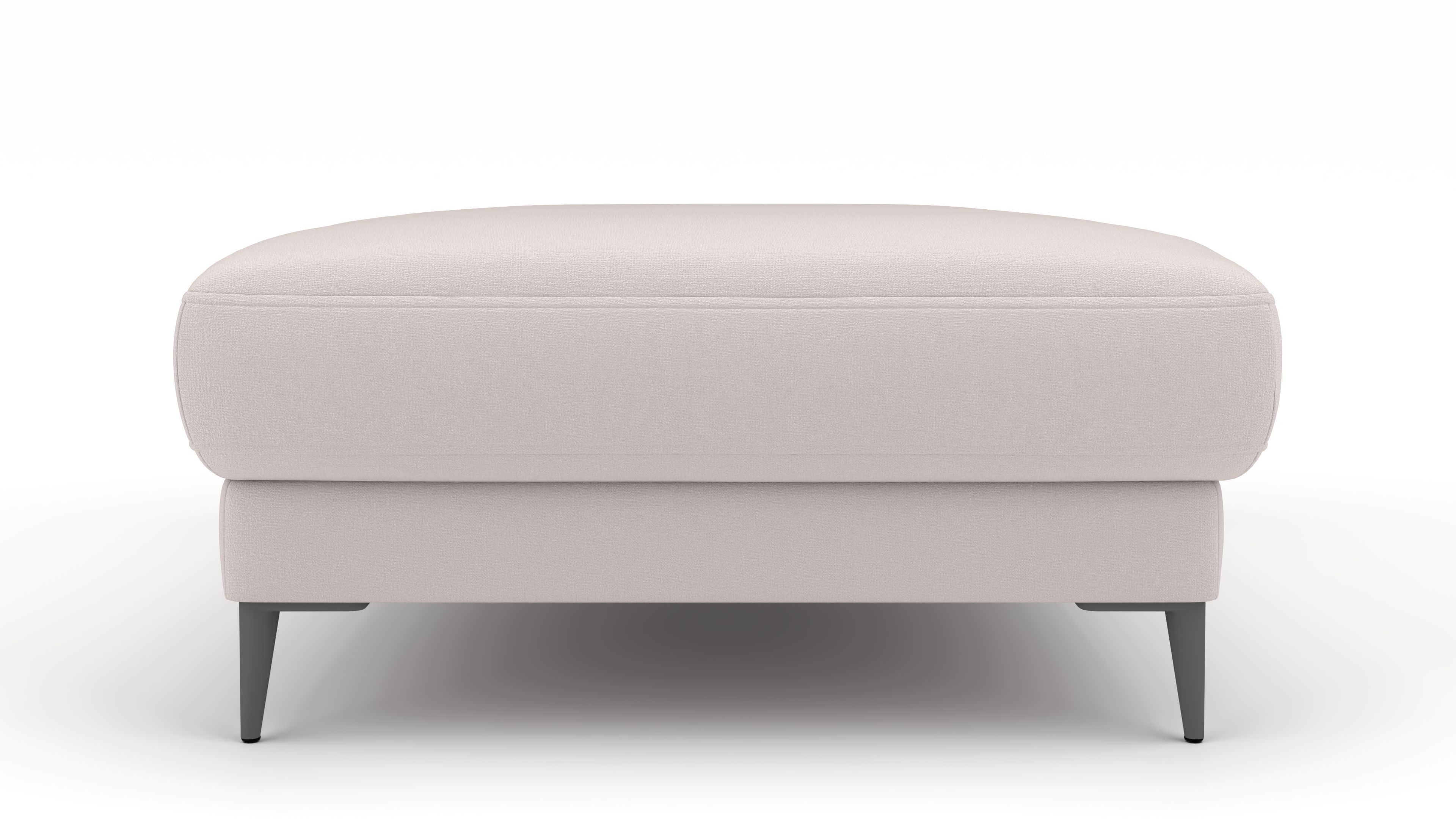 Hockerbank Mercury UrbanDesign / Farbe: White / Bezugsmaterial: Stoff