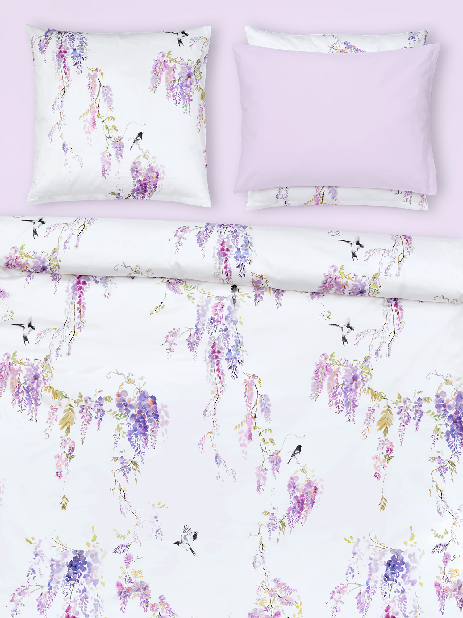 Bettwäsche Purplera Fischbacher Christian & Co. AG / Grösse: 50 x 70 cm