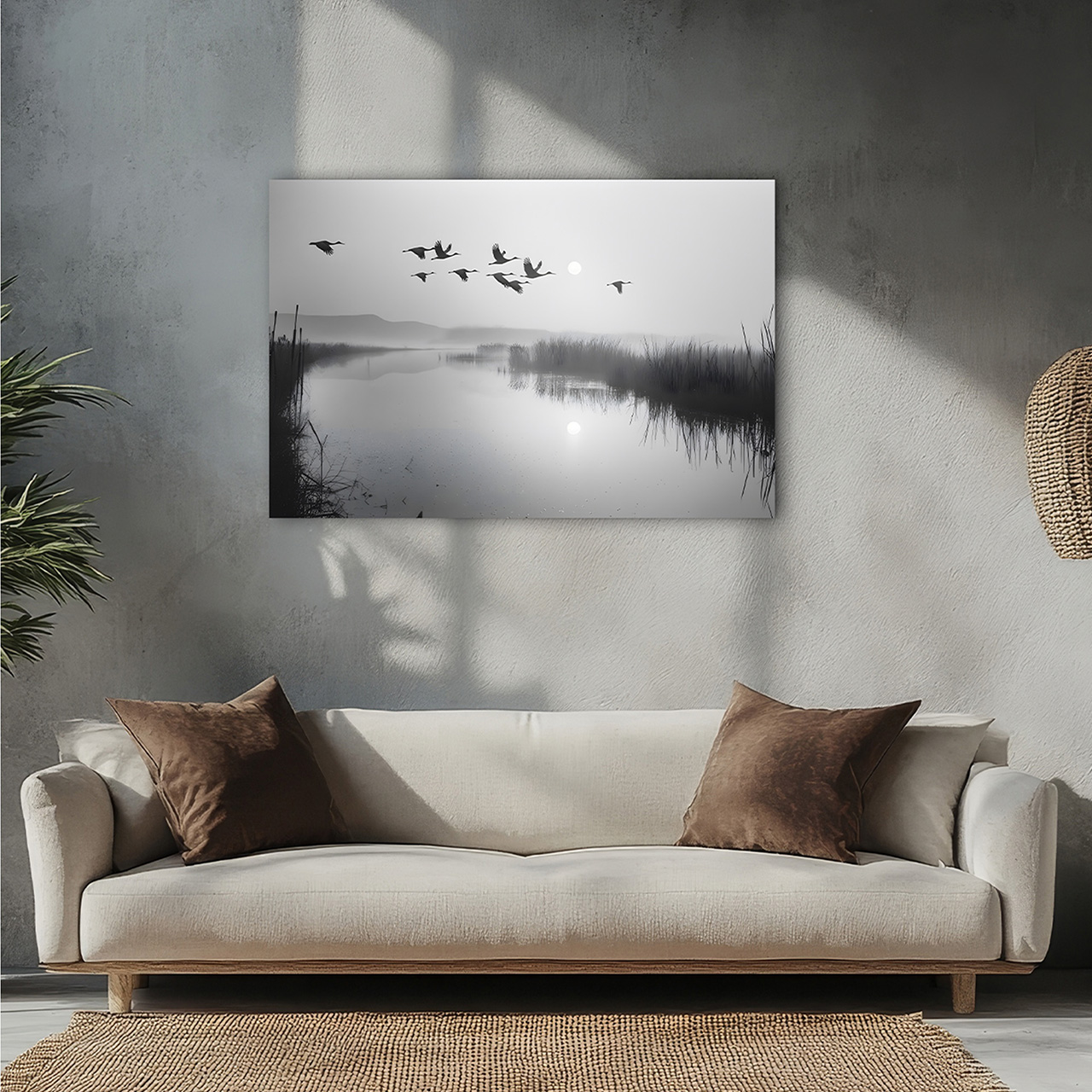 Canvas-Wildgänse-image LAND