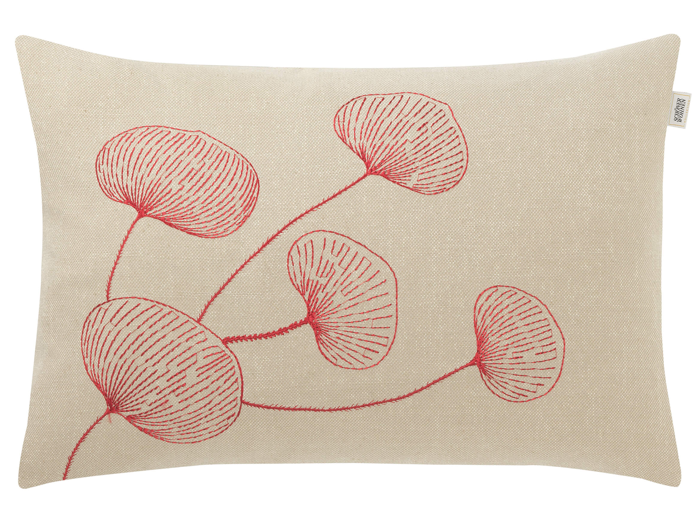 Stoeckel & Grimmler Kissenhülle Delicate Sand 60x40 cm  | Schubiger Möbel