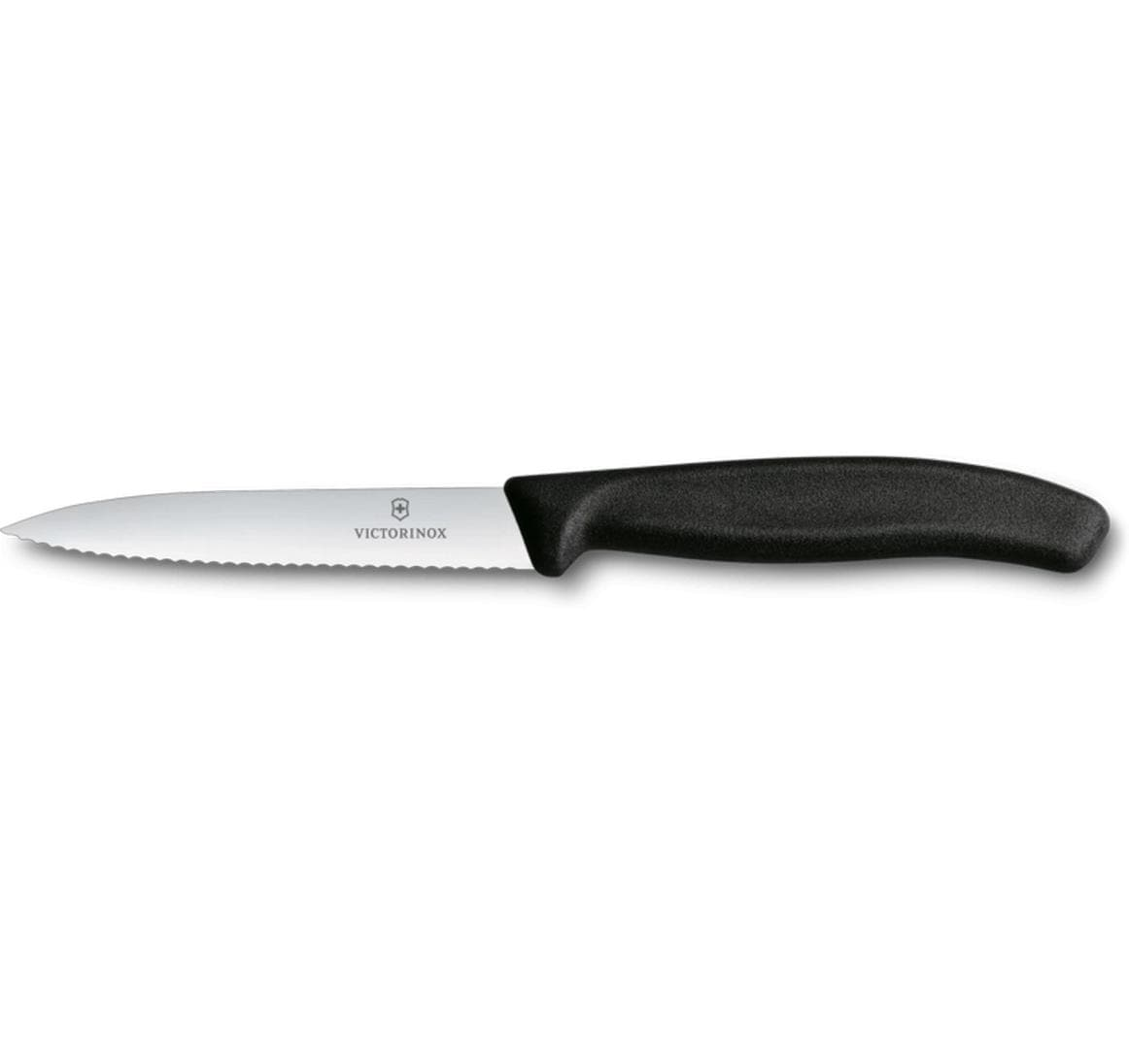 Gemüsemesser Swiss Classic, Schwarz, 10 cm Von Victorinox Alltron / Farbe: Schwarz