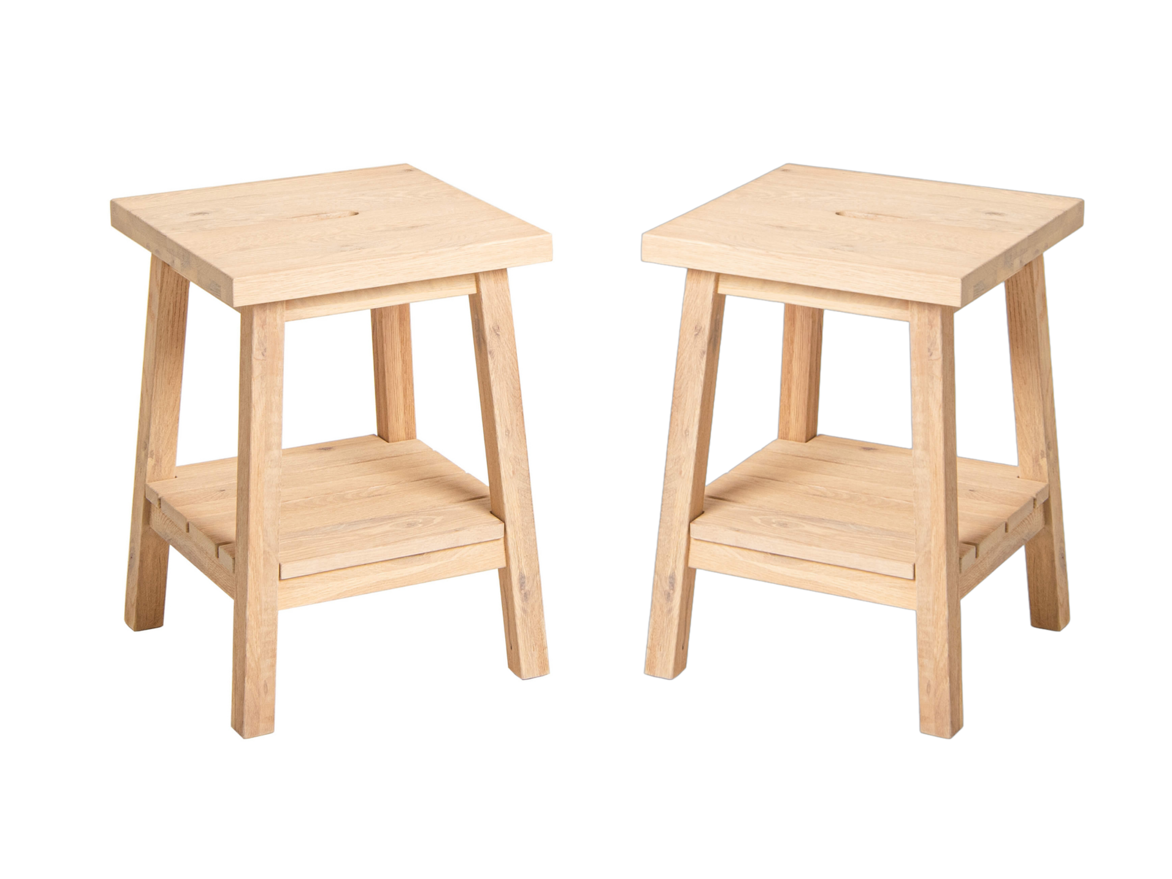Hasena Nachttisch Ludo - Set a 2Stk. Holzfarbig | Schubiger Möbel
