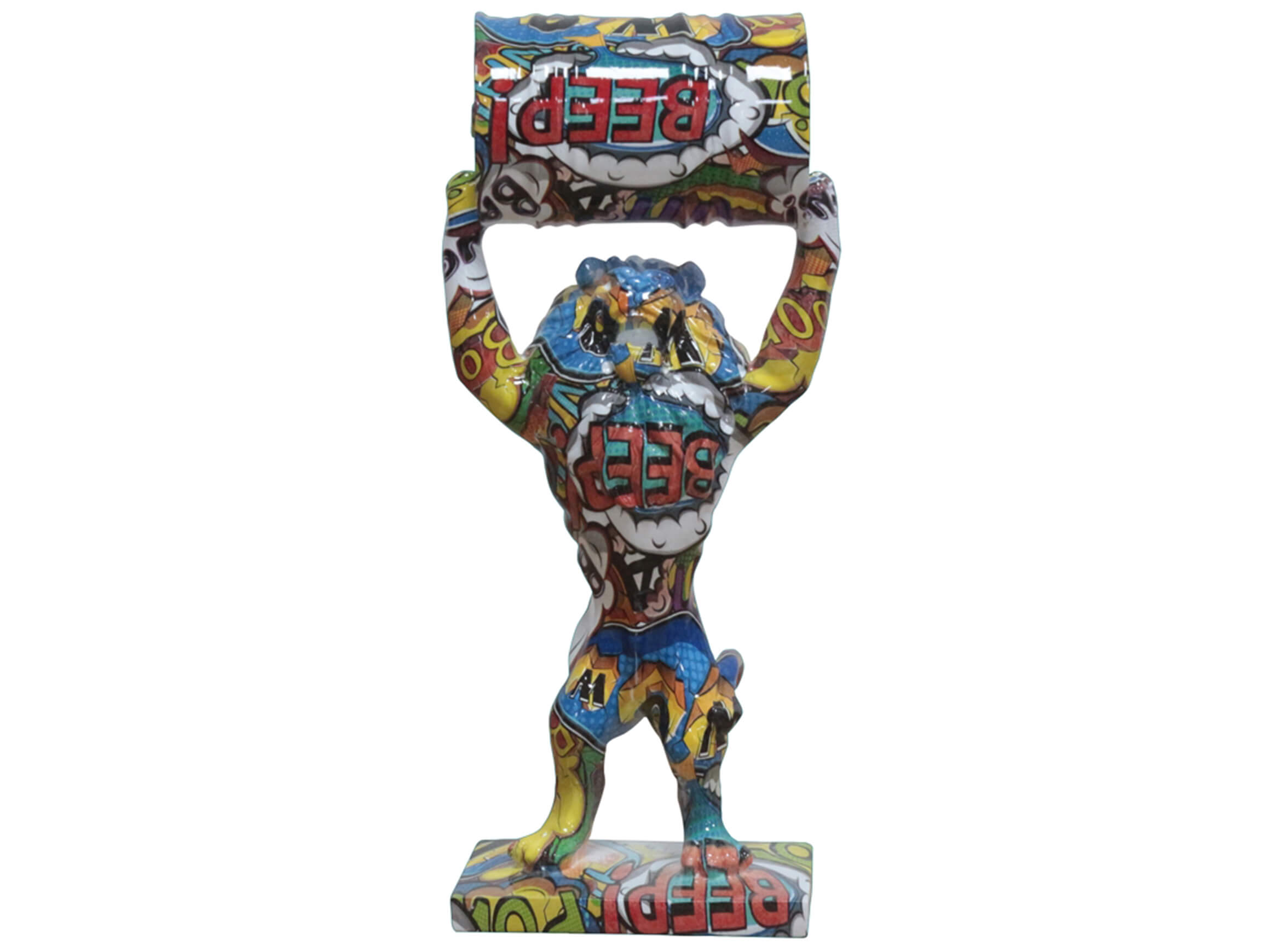 Skulptur Power Löwe image LAND / Grösse: 15 x 32 cm