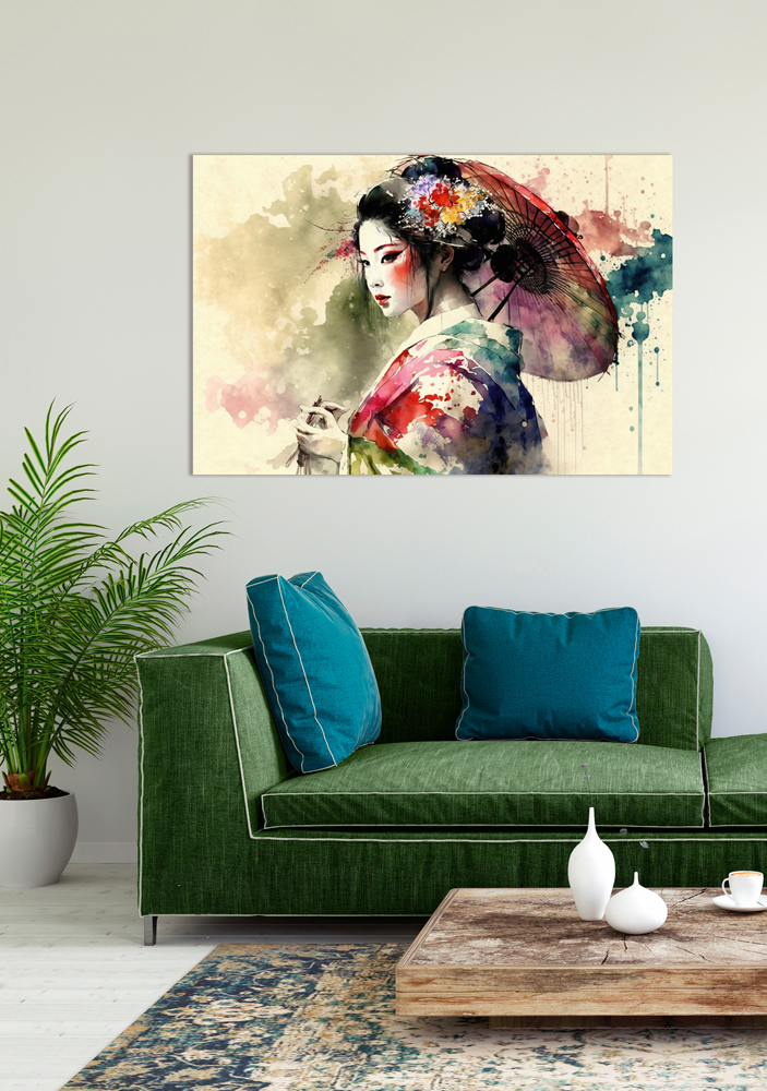 Acrylglasbild-Asia Splash-image LAND