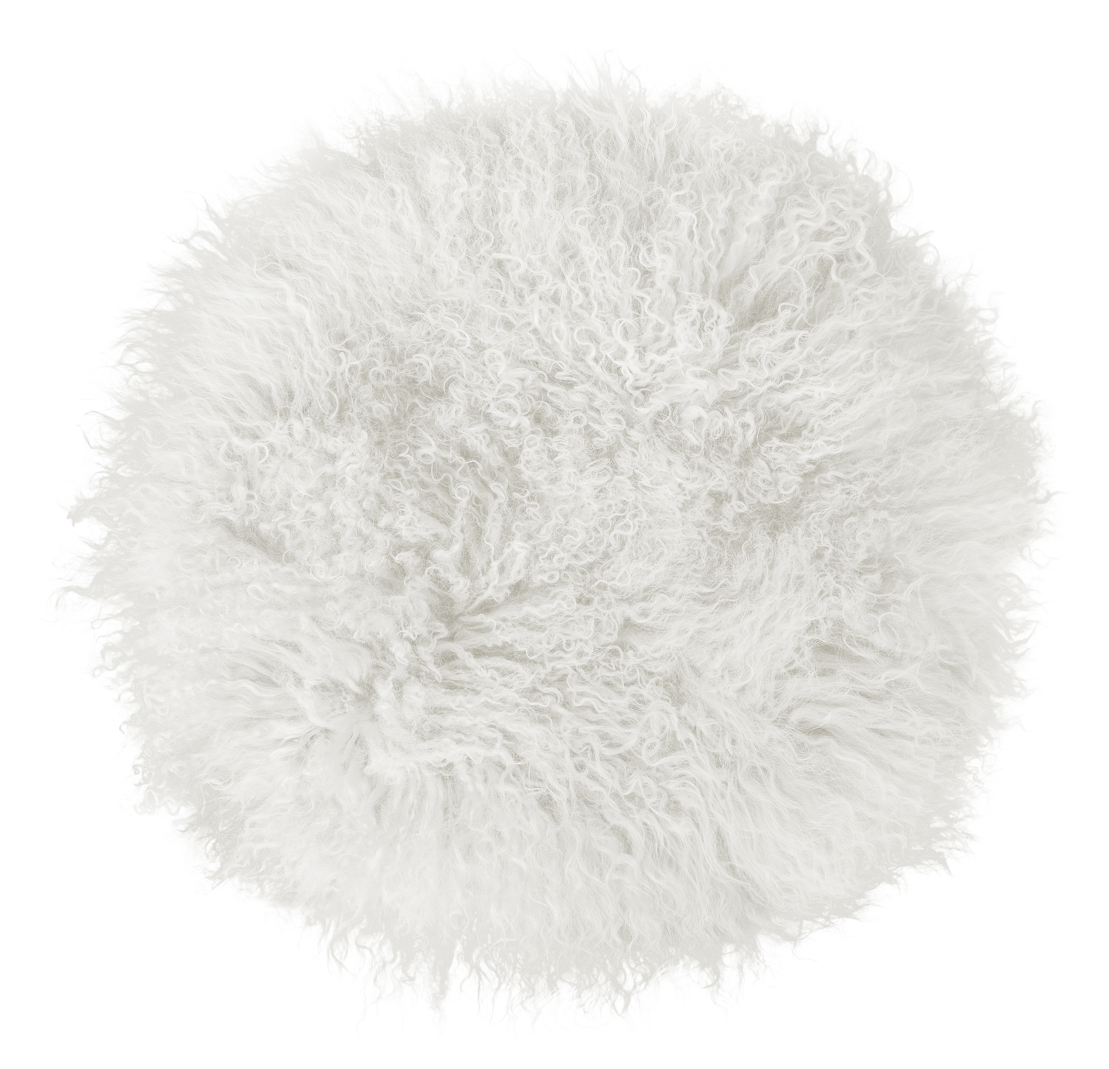 Magma Sitzauflage Pamina Weiss 35/45cm Rund Weiss | Schubiger Möbel