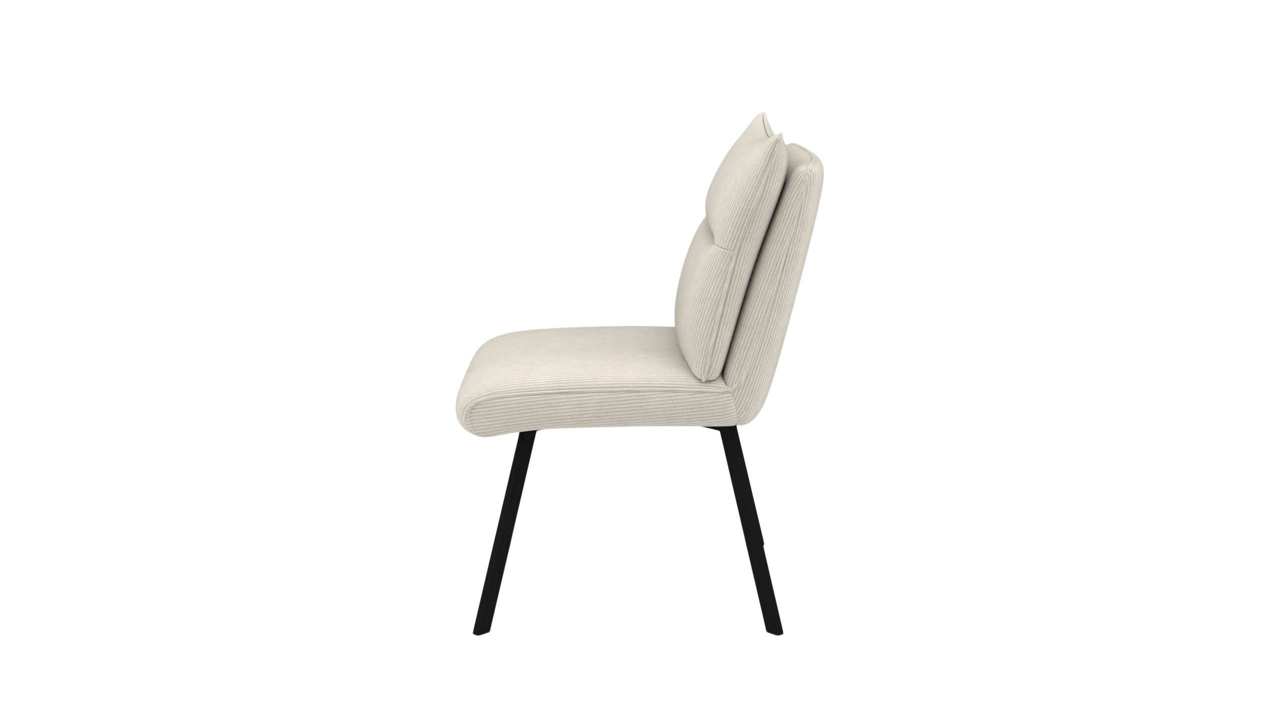 Stuhl Pegasus a - UrbanDesign / Farbe: Creme / Bezugsmaterial: Stoff