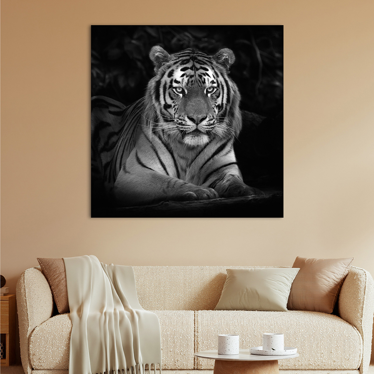 Canvas-Imposanter Tiger-image LAND