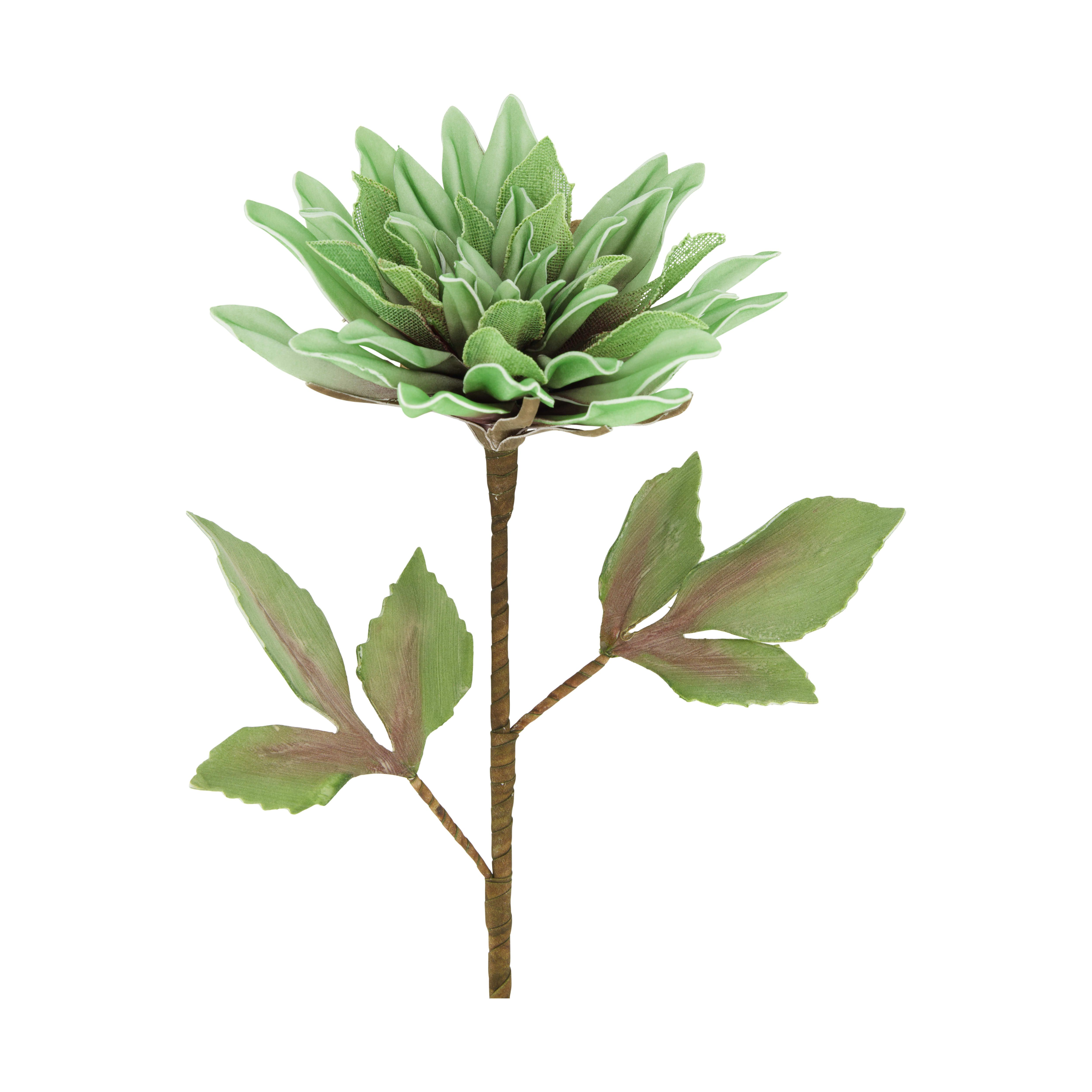 Kunstblumen Dahlien, Grün Decofinder