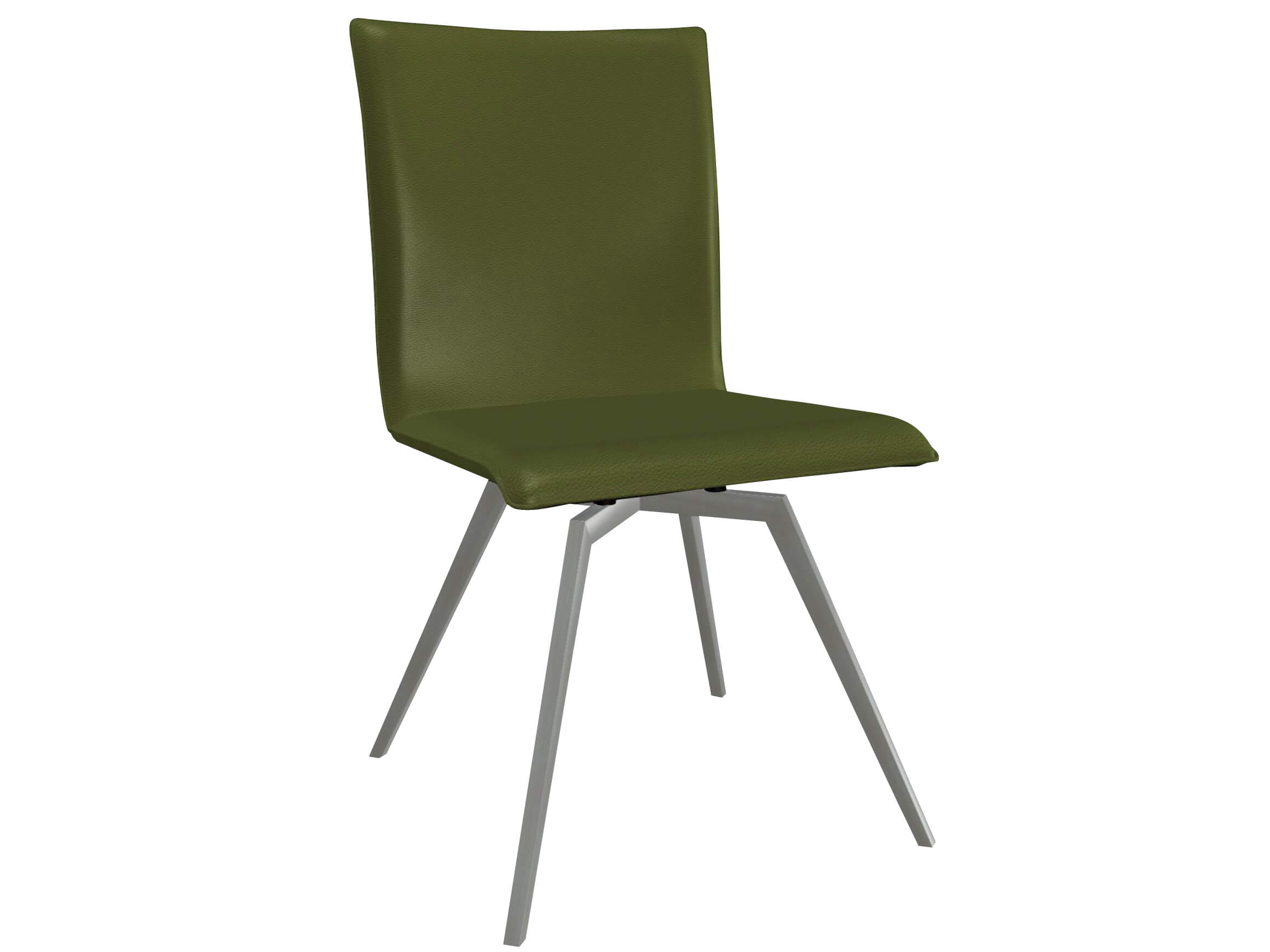 Stuhl Damian Trendstühle / Farbe: Applegreen / Material: Premium-Leder