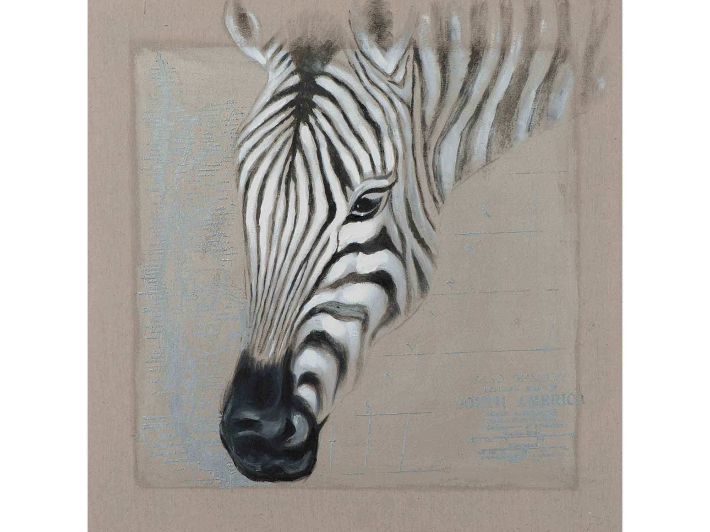 image LAND Bild Zebrakopf 2  | Schubiger Möbel