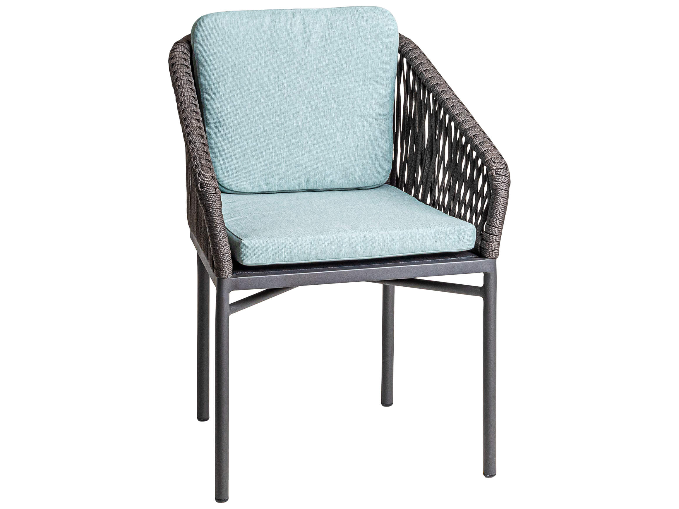 Gartenstuhl Basti Sit / Farbe: Braun Grün