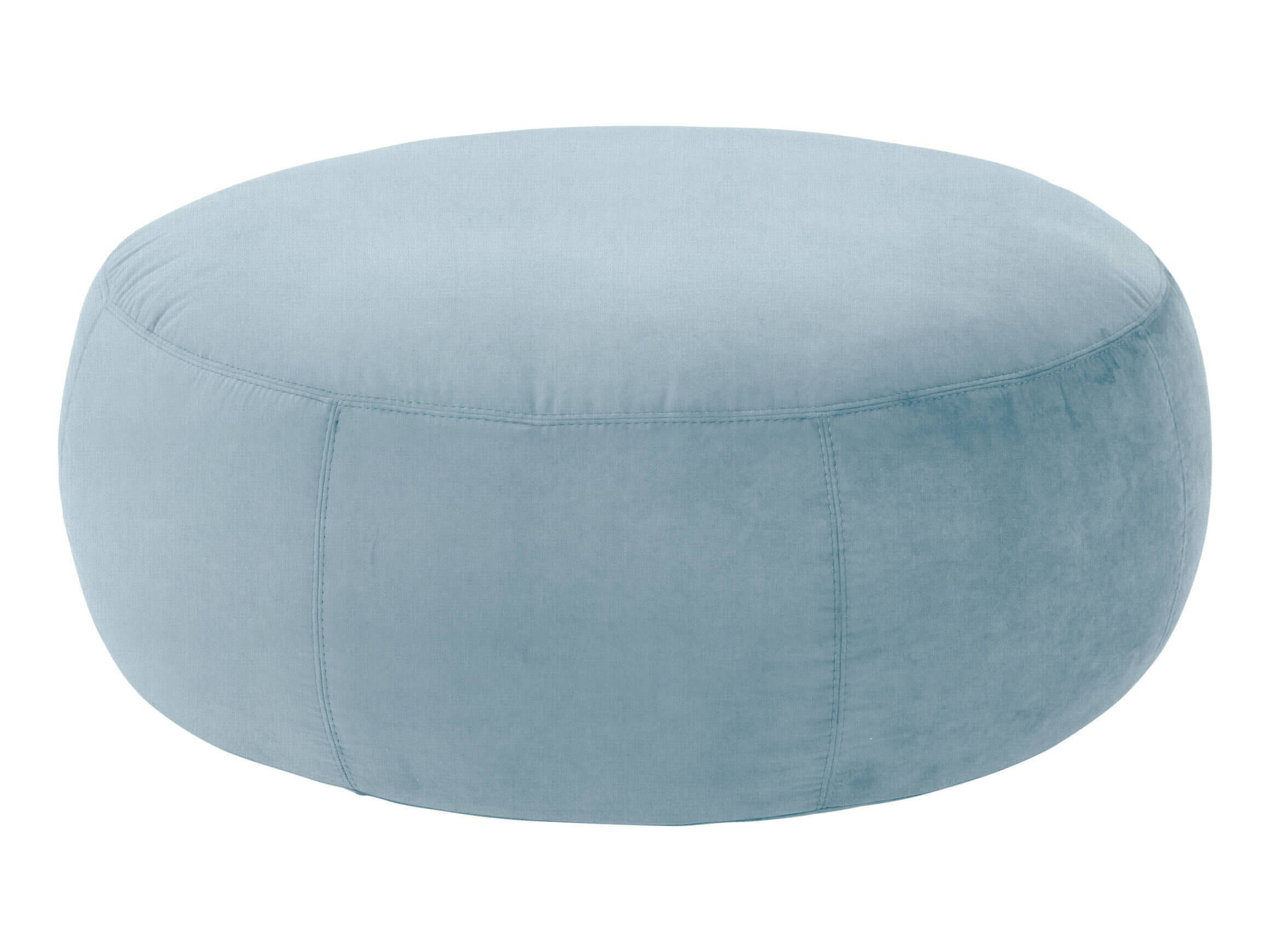 Hocker Annabelle Basic D: 105 cm Candy / Farbe: Aqua / Material: Stoff Basic