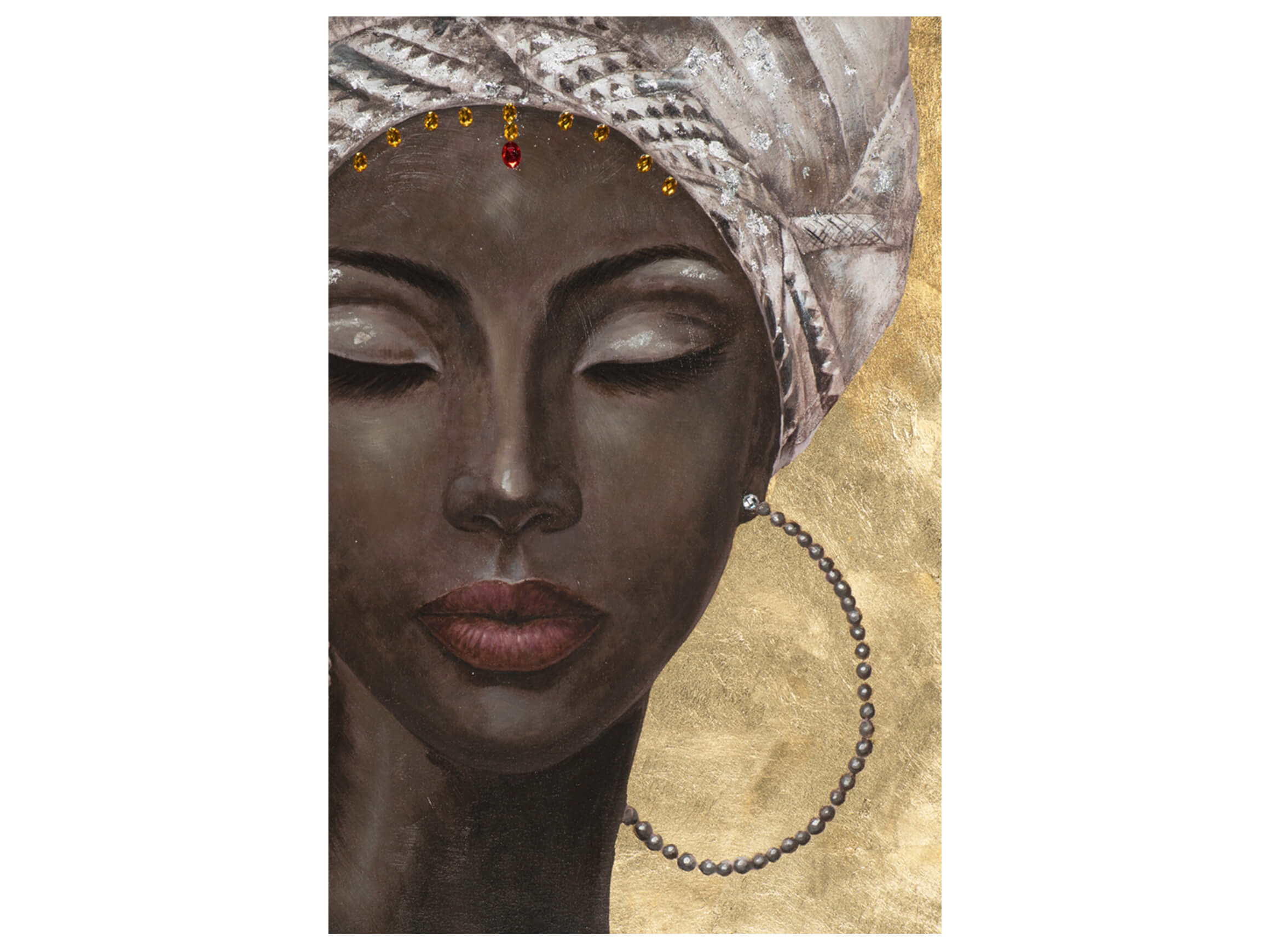 Bild Schwarze Schönheit in Weiss image LAND