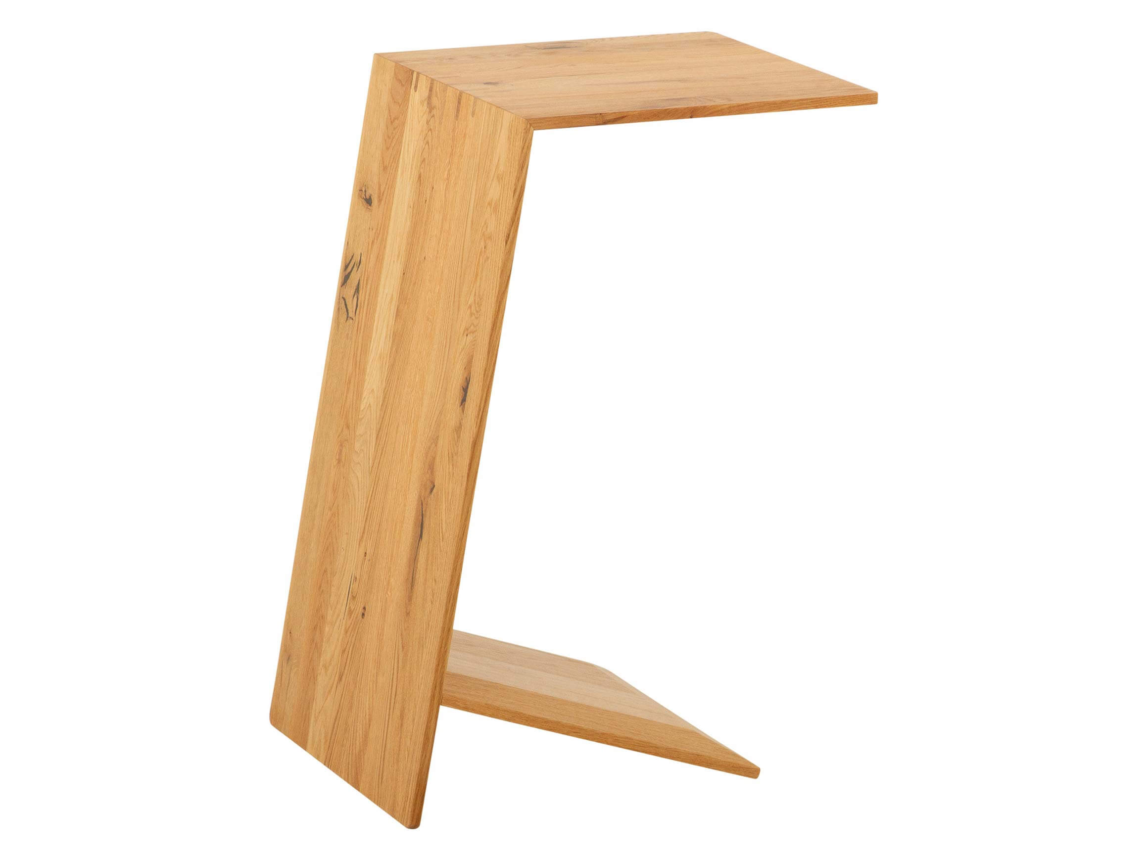 Sidekick side table, wild grade oak