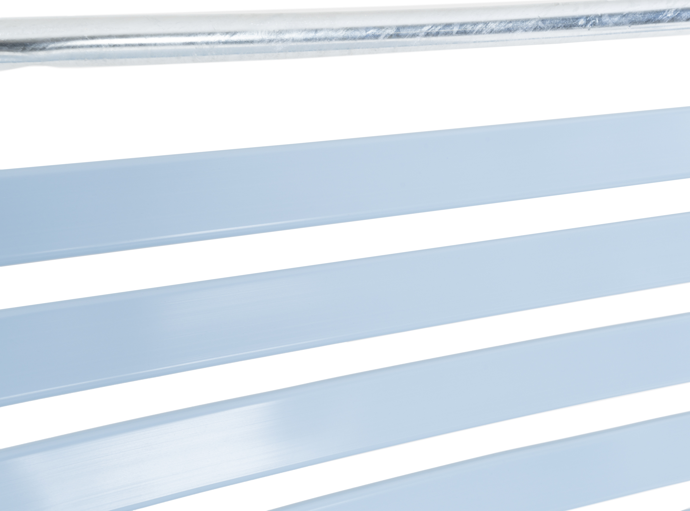 Lättlisalon-Sessel Rigi mit Armlehnen von Schaffner / Farbe: Pastellblau / Grösse: x cm